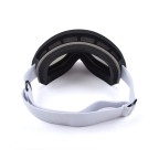 Nasal-protecting polarized magnetic ski goggles