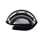 Adult spherical polarized ski goggles with detachable lenses