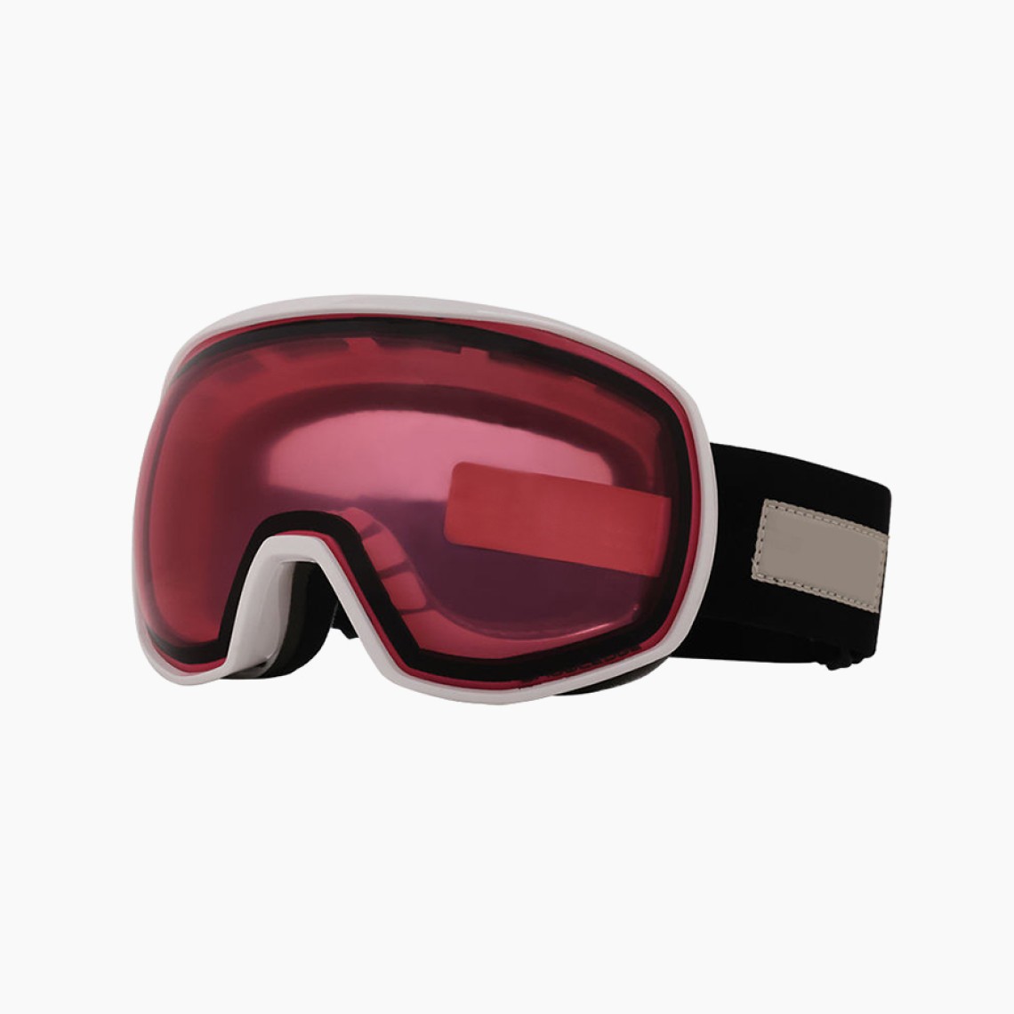 Full mirror polarized ski goggles skis