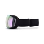 Magnetic frameless anti-fog ski goggles