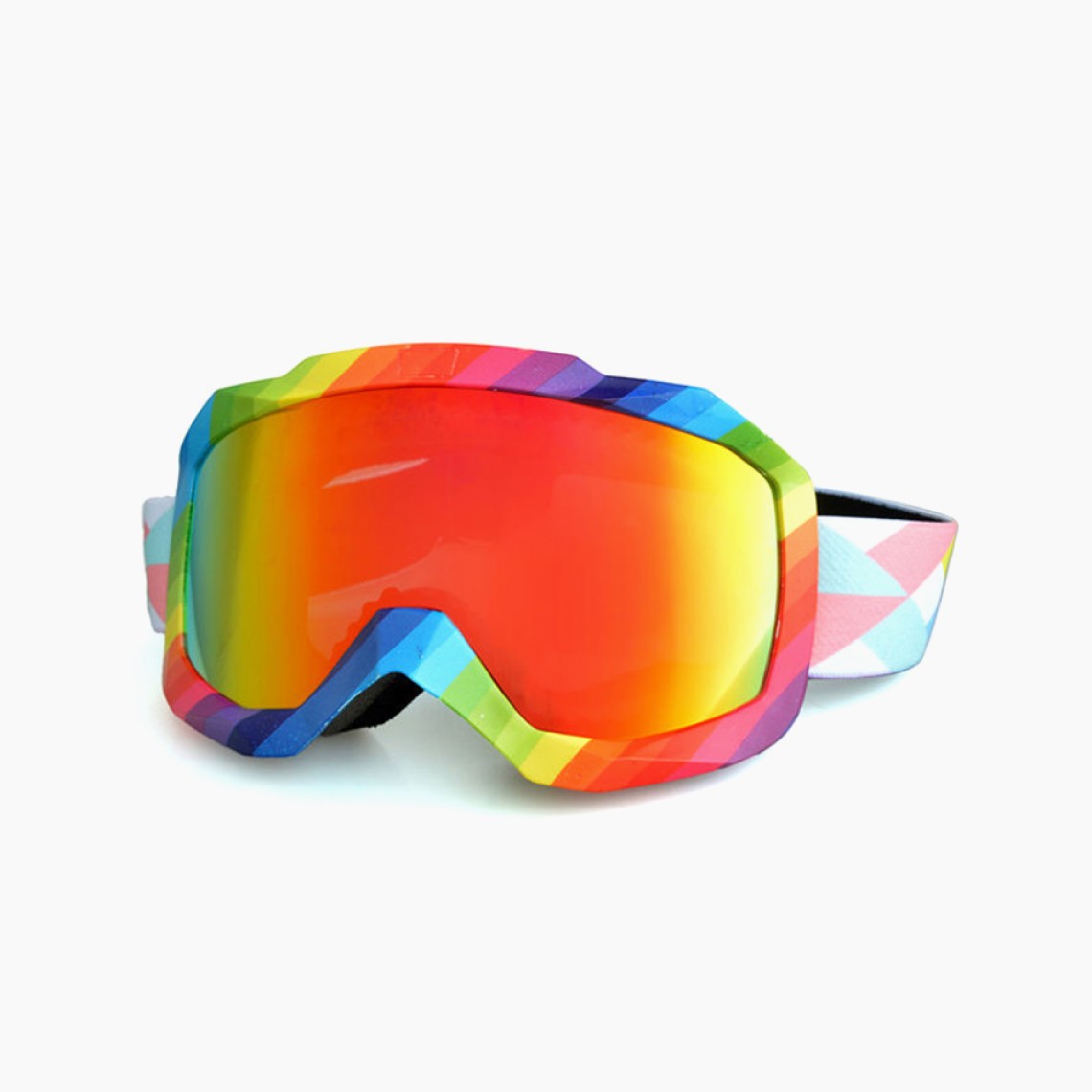 Classic Colored Adult Ski Goggles