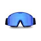 Anti-fog photochromic cylindrical ski goggles