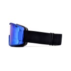 Anti-fog photochromic cylindrical ski goggles