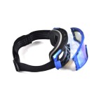 Anti-fog photochromic cylindrical ski goggles