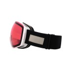 Dual-lens anti-fog ski goggles