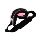 Dual-lens anti-fog ski goggles