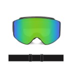 Magnetic photochromic ski goggles