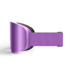 Magnetic UV400 anti-fog ski goggles