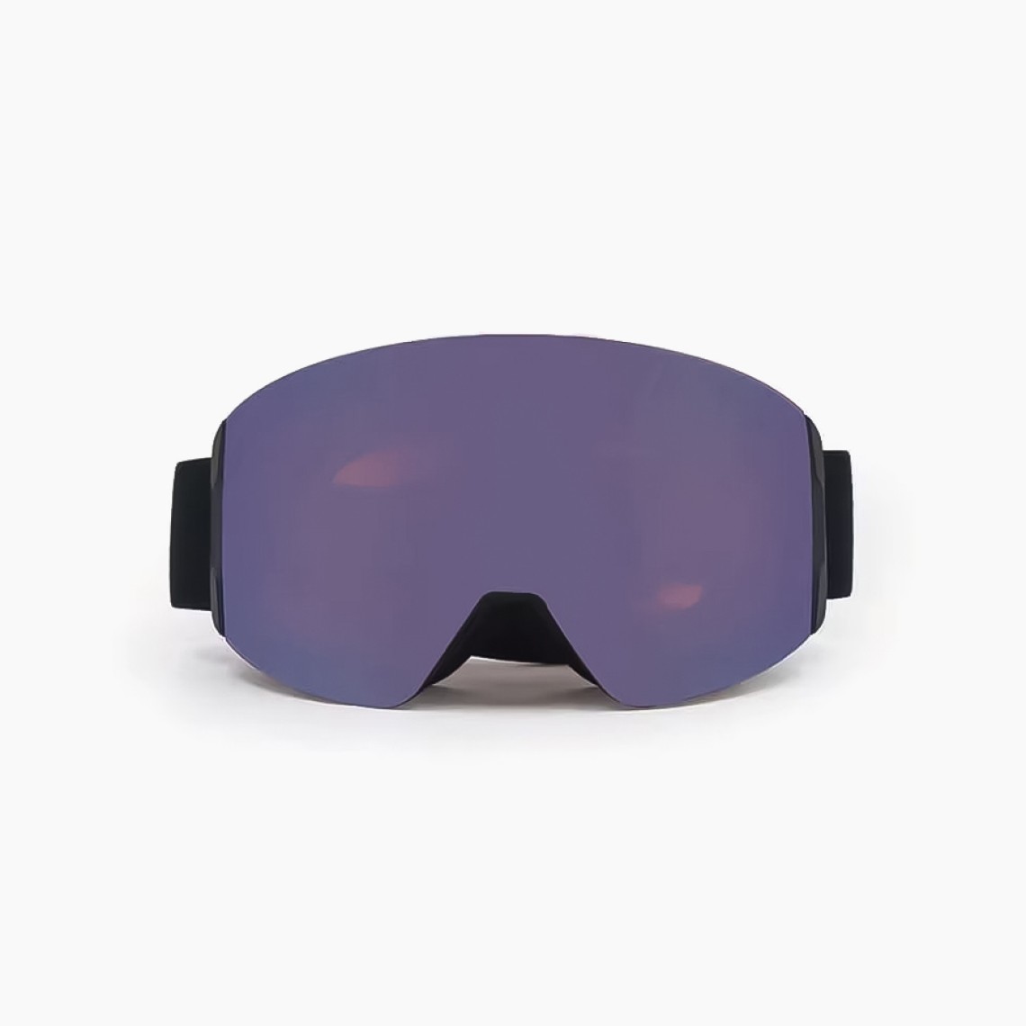 Magnetic anti-fog ski goggles