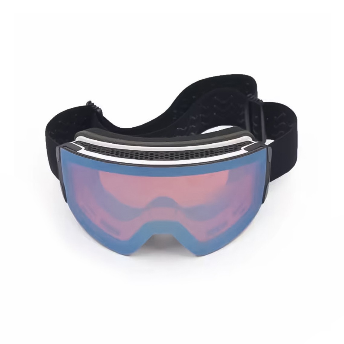Magnetic anti-fog ski goggles