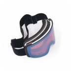 Magnetic anti-fog ski goggles
