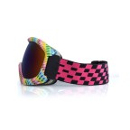 Coated anti-reflective ski goggles