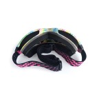 Coated anti-reflective ski goggles