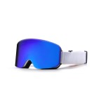 Cylindrical double-layer anti-fog ski goggles