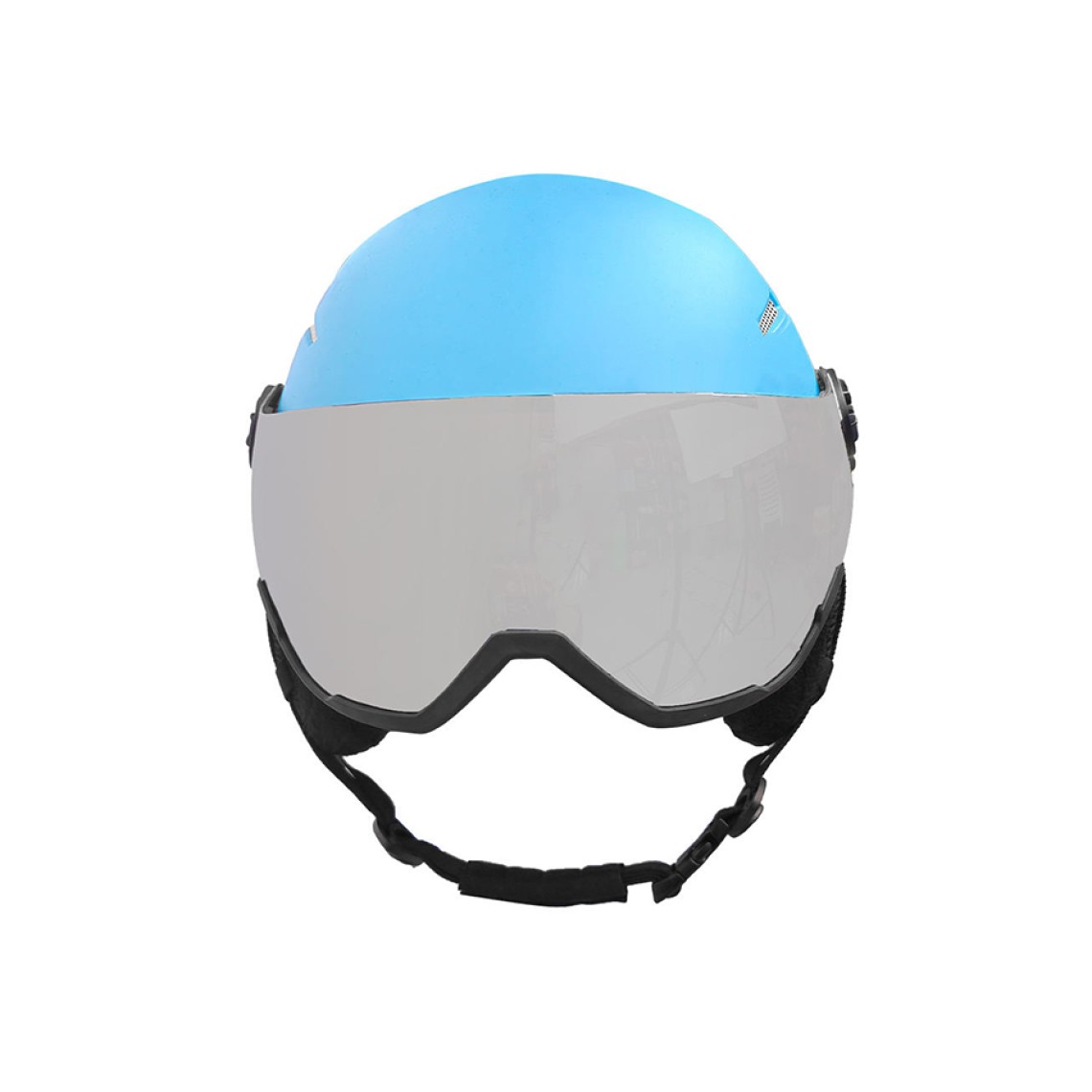 Windproof alpine goggles ski helmet