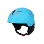 High-efficiency ventilated adult ski helmet