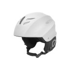 High-efficiency ventilated adult ski helmet