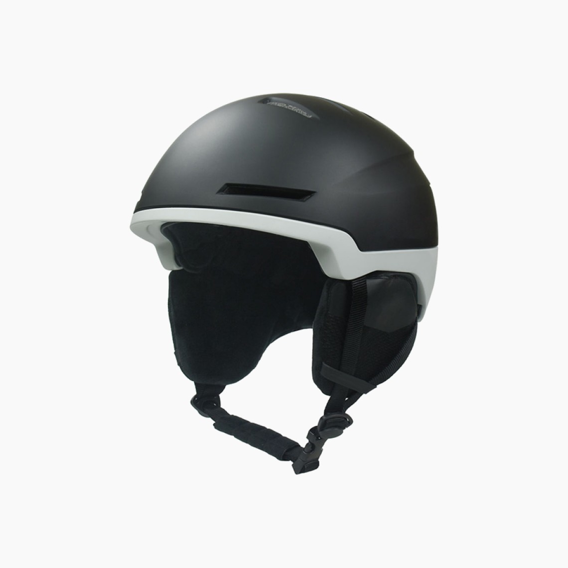 Ultralight one-piece ski helmet