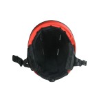 Double-layer ski protective helmet