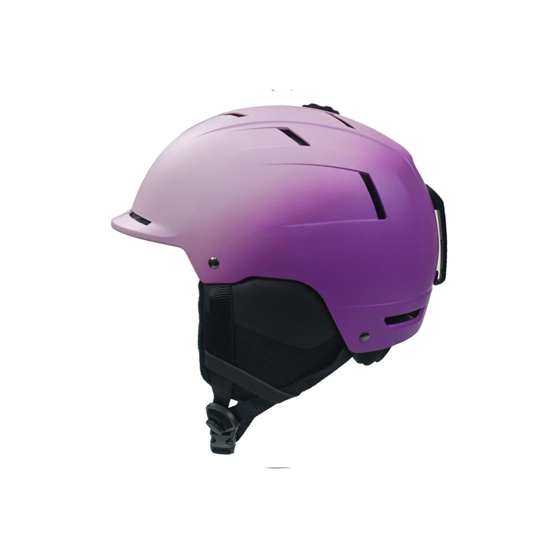 Adjustable outdoor ski protective helmet