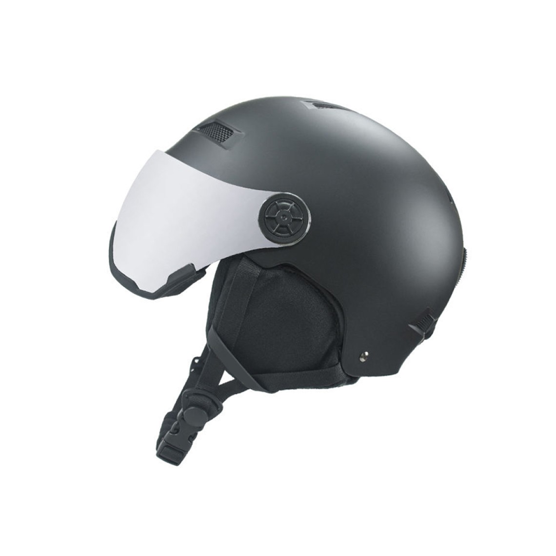 Stylish multi-functional ski protective helmet