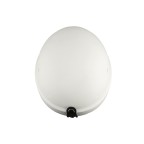 Sweatproof and breathable ski helmet with goggles