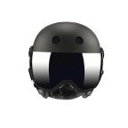 Alpine skiing safety helmet