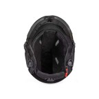 Adult winter ski helmet with goggles