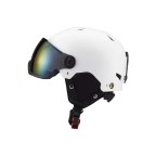 Adult winter ski helmet with goggles