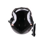 Winter skiing protective anti-fog helmet