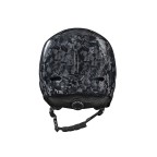 Windproof black winter ski helmet