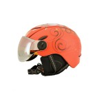 Orange Fashionable Sweatproof and Breathable Snow Helmet