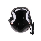 Anti-fog integrated ski helmet